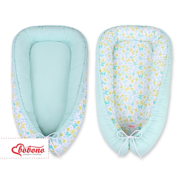 Babynestje Blauw Mint Vlinders