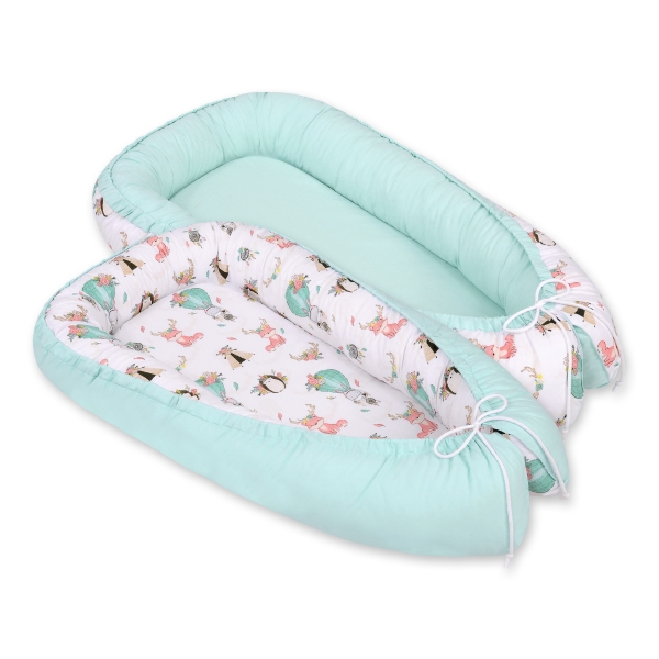Babynestje Mint Beige Vos