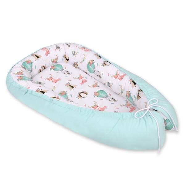 Babynestje Mint Beige Vos