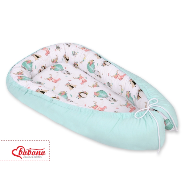 Babynestje Mint Beige Vos