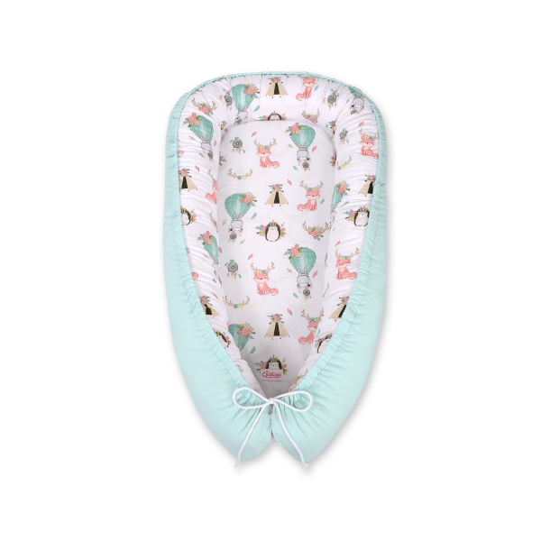 Babynestje Mint Beige Vos