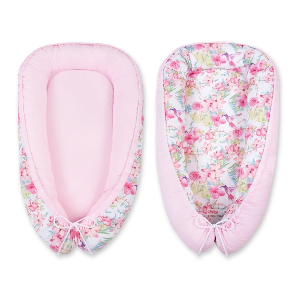 Babynestje Roze Bloemen