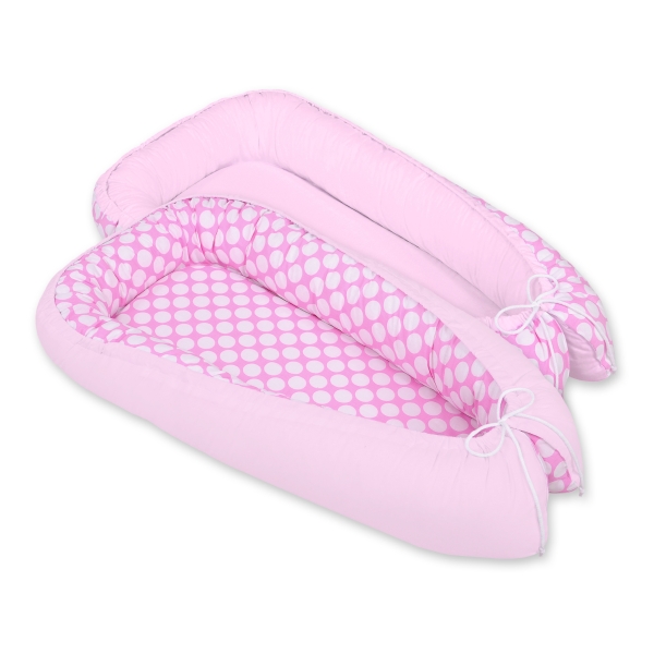 Babynestje Roze Polkaprikker