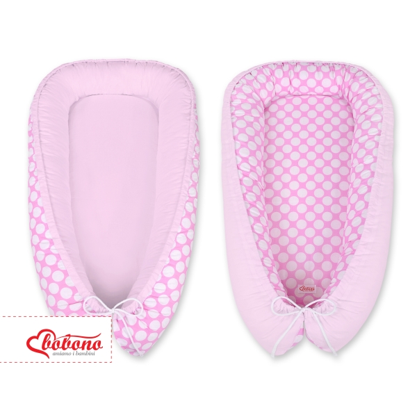 Babynestje Roze Polkaprikker