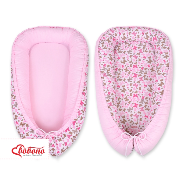 Babynestje Roze Vlinders