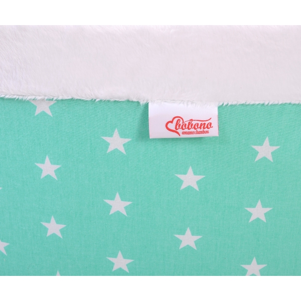 Ballenbak Baby Minky  Mint