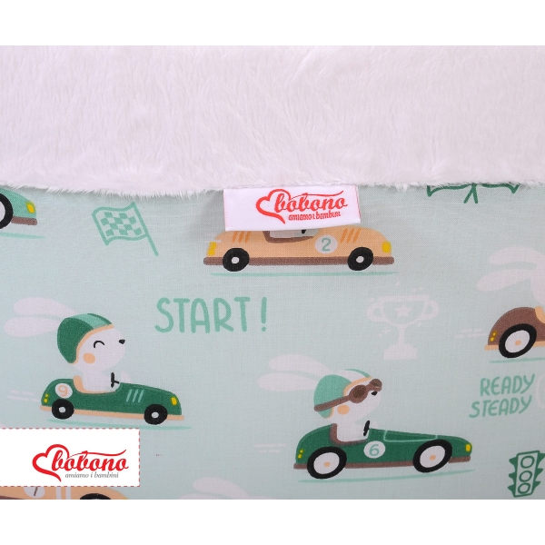 Ballenbak Baby Minky  Mint