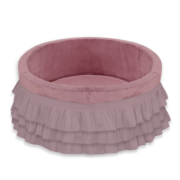 Ballenbak Baby Minky  Pastelviolet