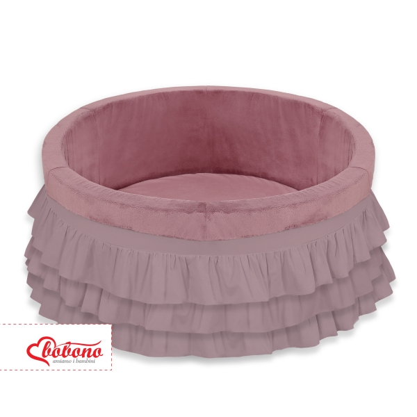 Ballenbak Baby Minky  Pastelviolet