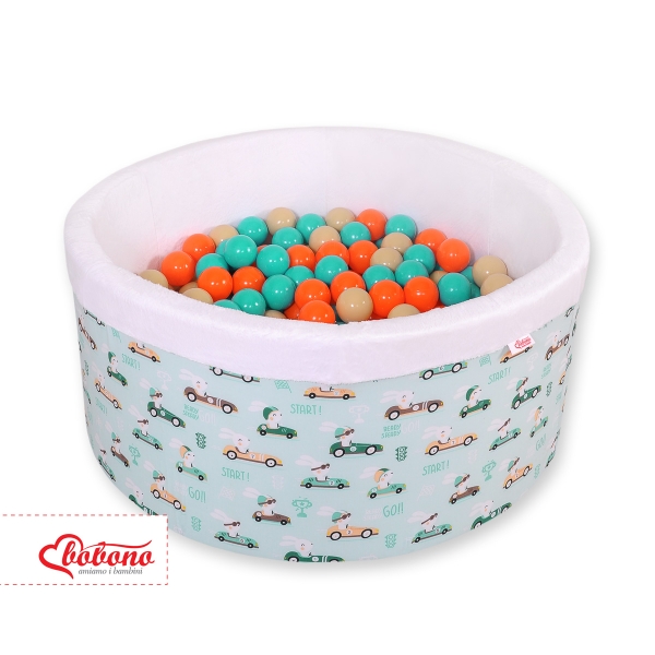 Ballenbak met 200 Ballen Mint