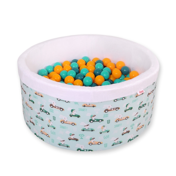 Ballenbak met 200 Ballen Mint