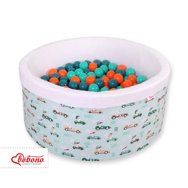Ballenbak met 200 Ballen Mint