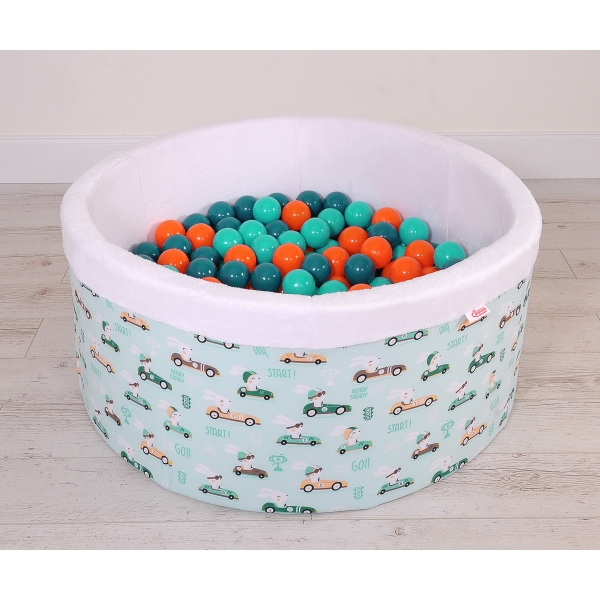 Ballenbak met 200 Ballen Mint
