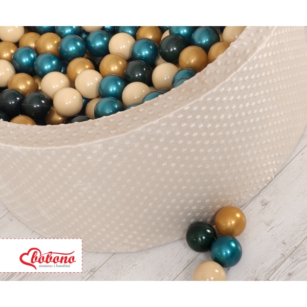 Ballenbak Minky Beige