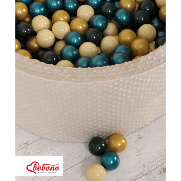 Ballenbak Minky Beige