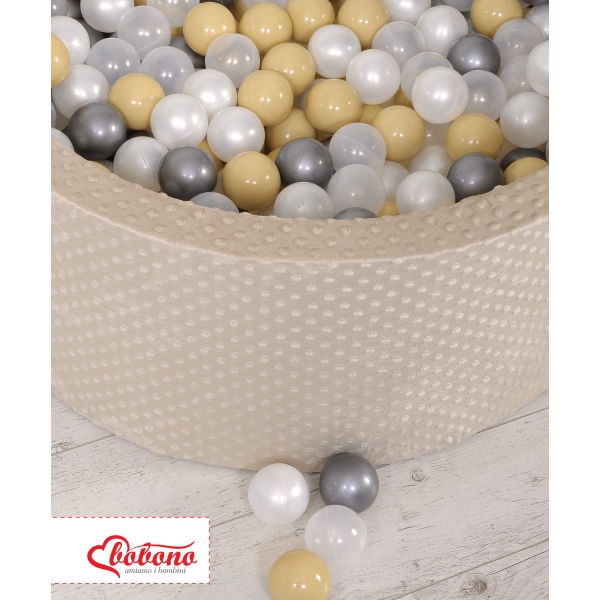 Ballenbak Minky Beige