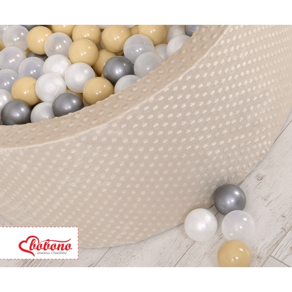 Ballenbak Minky Beige