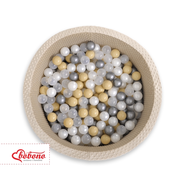 Ballenbak Minky Beige