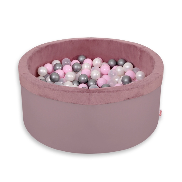 Ballenbak Minky Pastelviolet