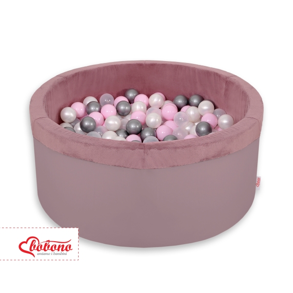 Ballenbak Minky Pastelviolet