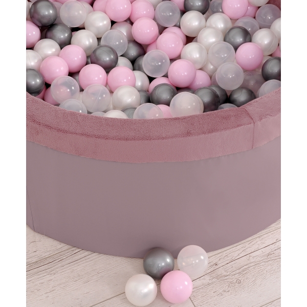 Ballenbak Minky Pastelviolet