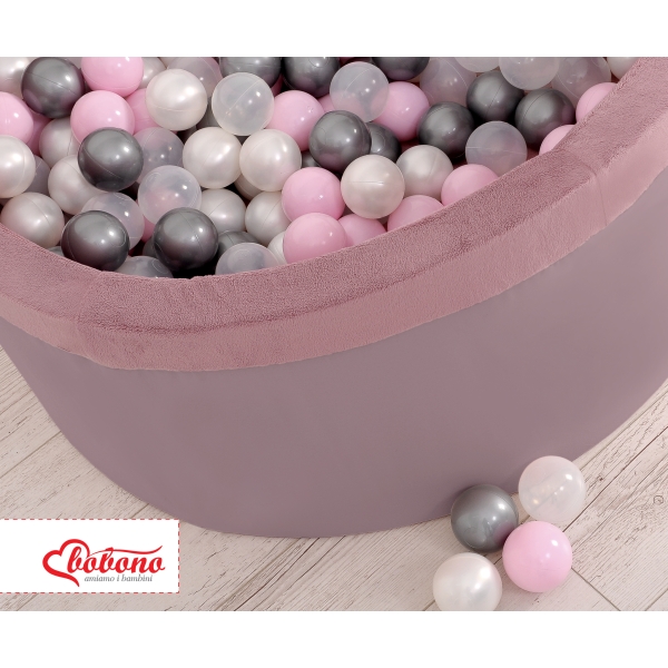 Ballenbak Minky Pastelviolet
