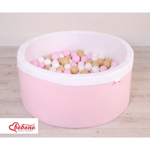 Ballenbak Minky Roze