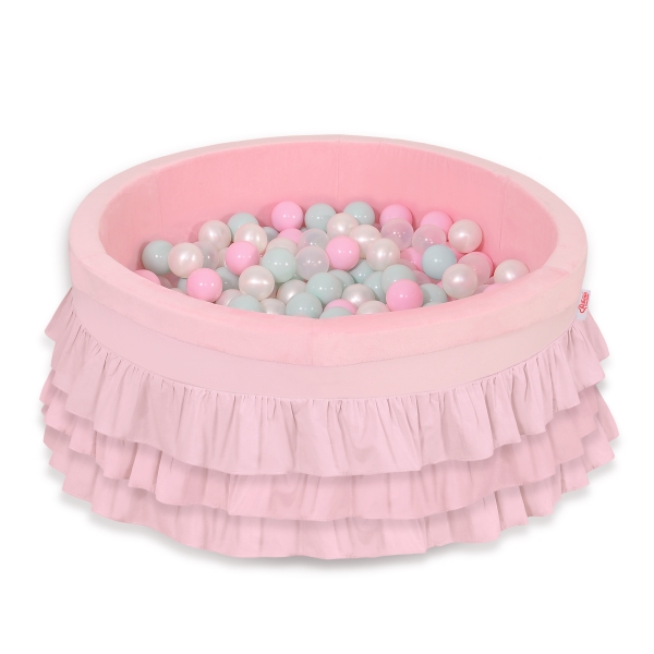 Ballenbak Minky Roze