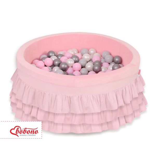 Ballenbak Minky Roze