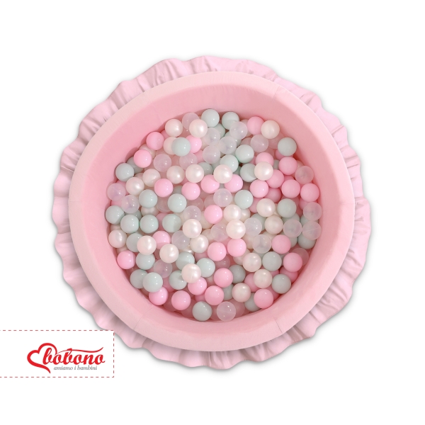Ballenbak Minky Roze