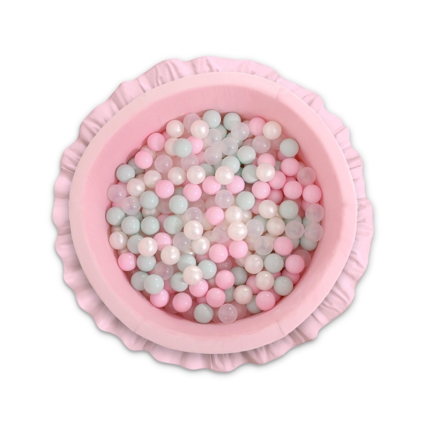 Ballenbak Minky Roze