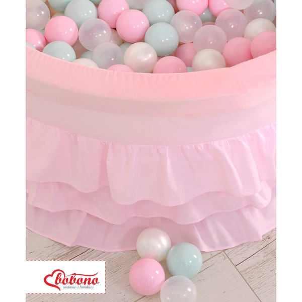 Ballenbak Minky Roze