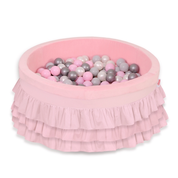 Ballenbak Minky Roze