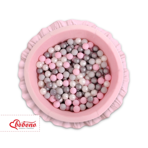 Ballenbak Minky Roze