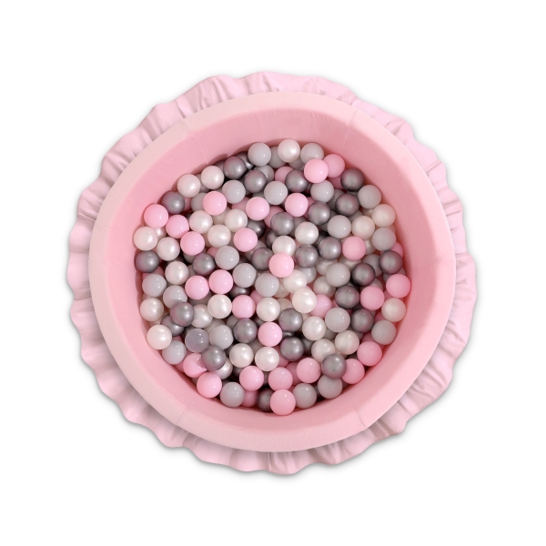 Ballenbak Minky Roze