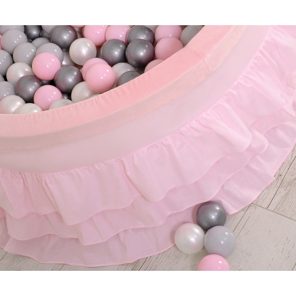 Ballenbak Minky Roze