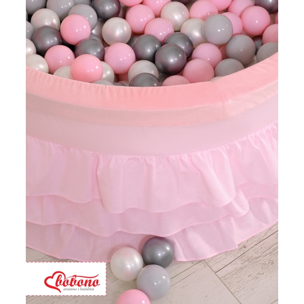 Ballenbak Minky Roze