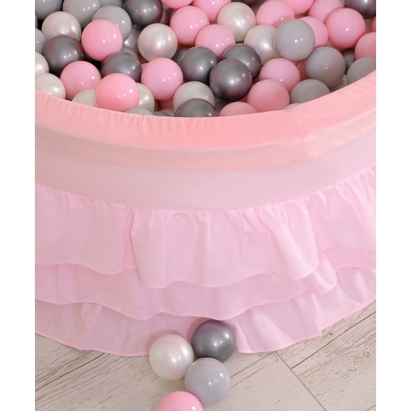 Ballenbak Minky Roze