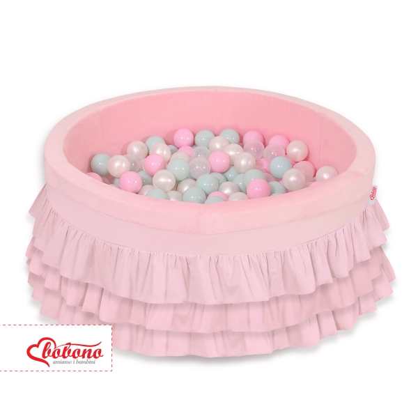 Ballenbak Minky Roze