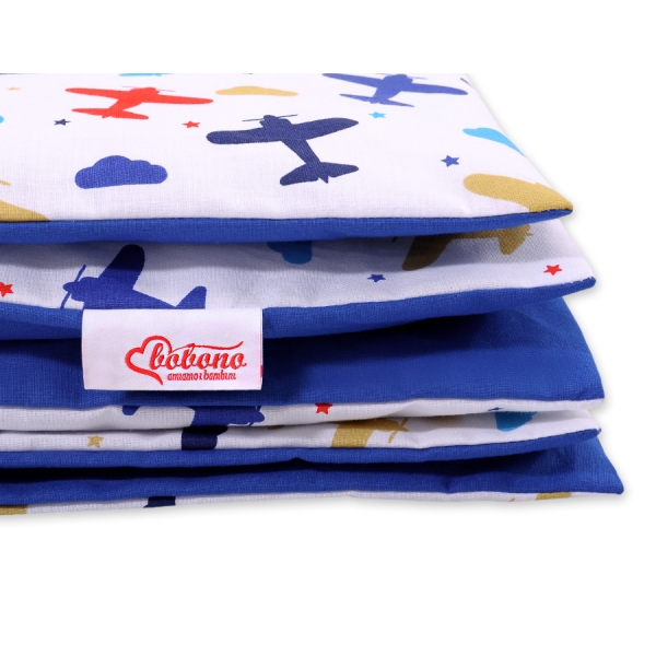 Beddengoed 2 dele 140x200 Junior Donkerblauw Vlieg