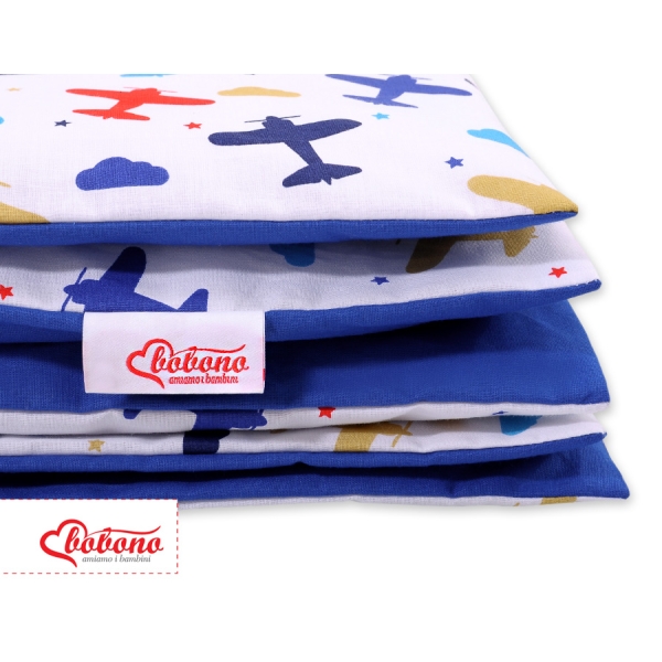 Beddengoed 2 dele 140x200 Junior Donkerblauw Vlieg