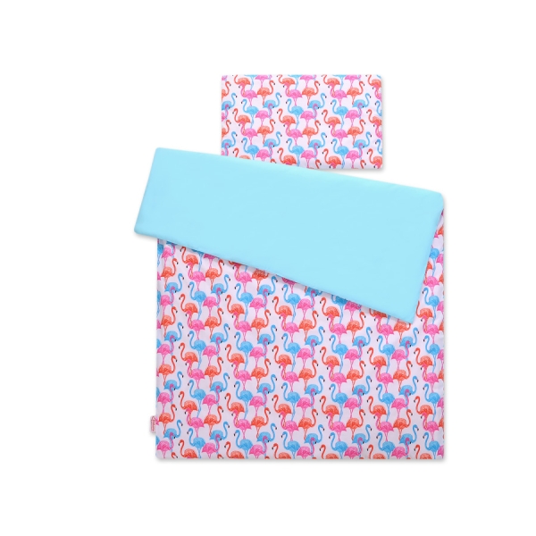 Beddengoed 2 delen 100x135 Mini Flamingo