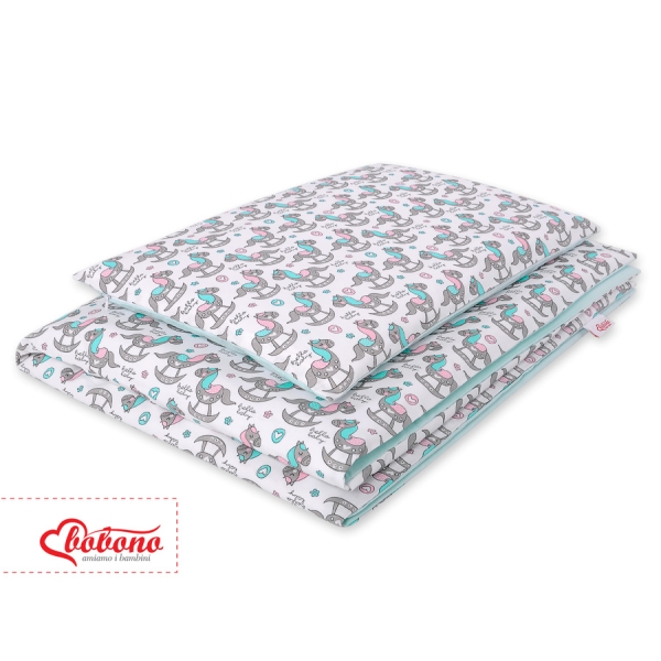 Beddengoed 2 delen 100x135 Mini Hobbelpaarden