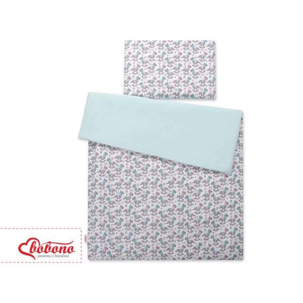 Beddengoed 2 delen 100x135 Mini Hobbelpaarden