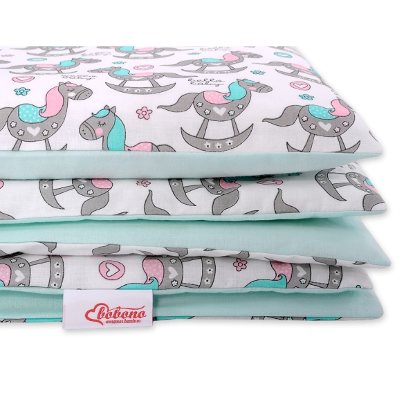 Beddengoed 2 delen 100x135 Mini Hobbelpaarden