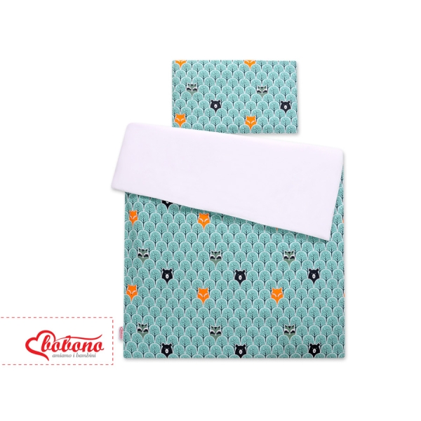 Beddengoed 2 delen 100x135 Mini Mint Bomen