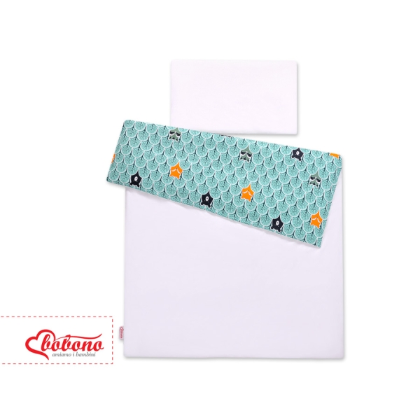 Beddengoed 2 delen 100x135 Mini Mint Bomen