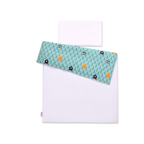 Beddengoed 2 delen 100x135 Mini Mint Bomen