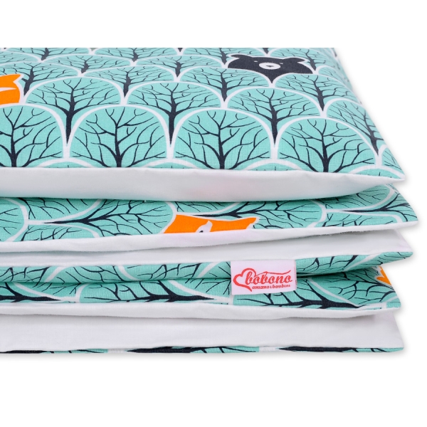 Beddengoed 2 delen 100x135 Mini Mint Bomen