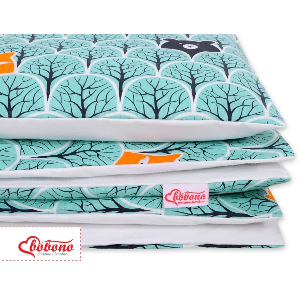 Beddengoed 2 delen 100x135 Mini Mint Bomen